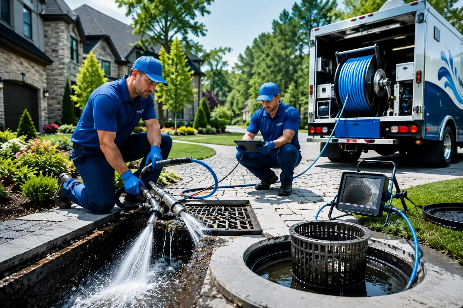 Local outdoor drain cleaning professionals in Needville, TX