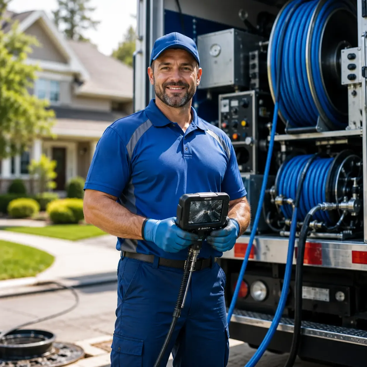 Local outdoor drain cleaning specialists in Needville, TX